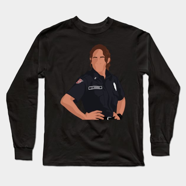 Andy Herrera | Station 19 Long Sleeve T-Shirt by icantdrawfaces